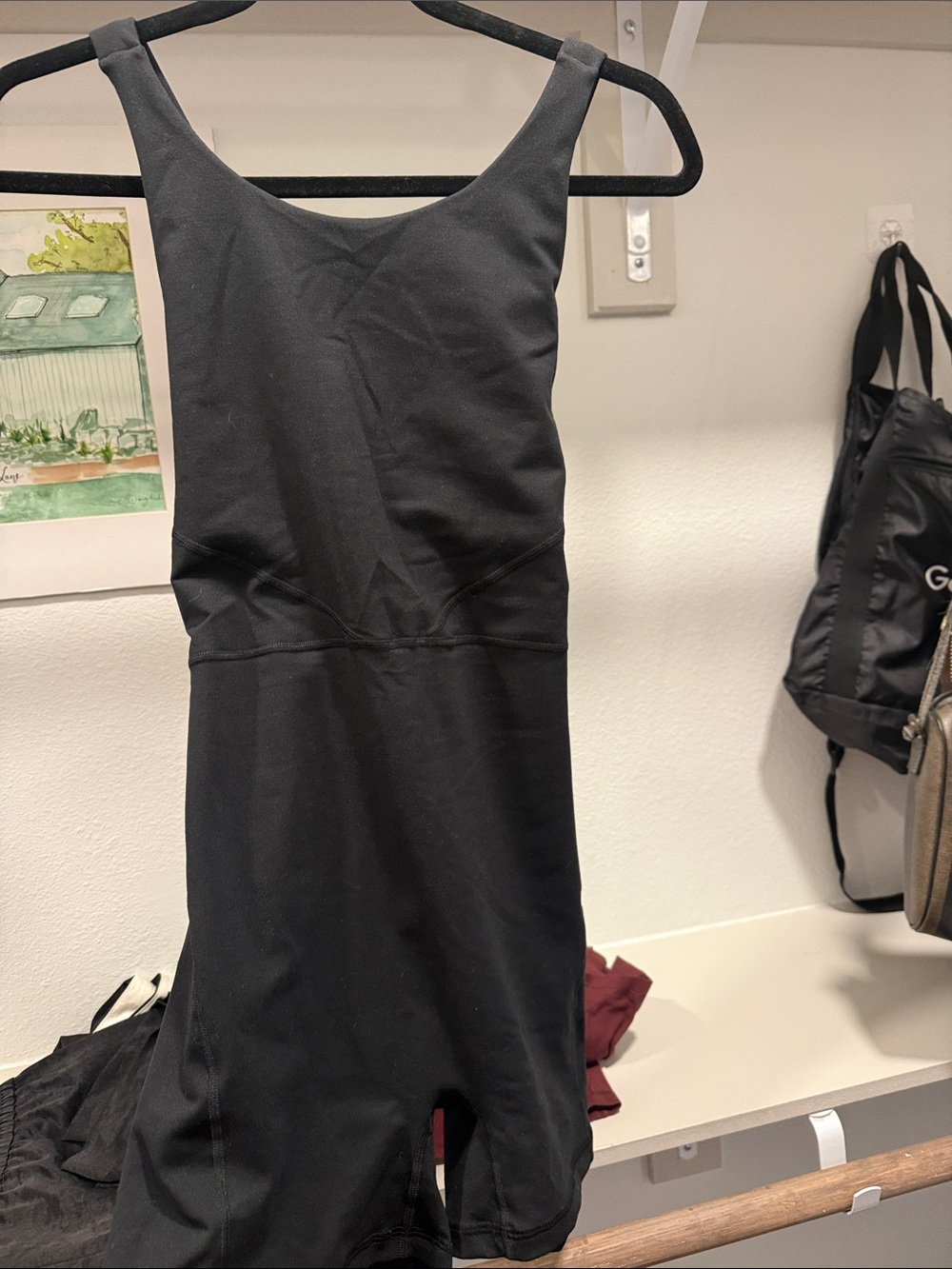 Black Fleo Women's singlet